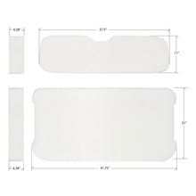 EZ GO TXT BACKREST AND BOTTOM FOAM SET WHITE