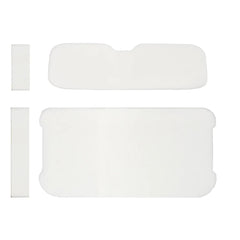 EZ GO TXT FOAM BACKREST AND BOTTOM SET WHITE