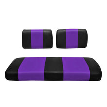 EZGO MARATHON SEAT COVER BLACK PURPLE