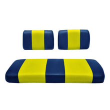 EZGO MARATHON SEAT COVER BLUE YELLOW