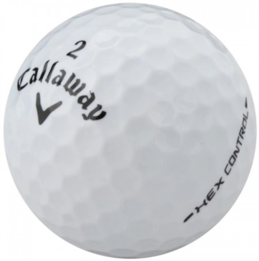 CALLAWAY HEX MIX WHITE GOLF BALL 