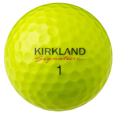 KIRKLAND YELLOW GOLF BALL