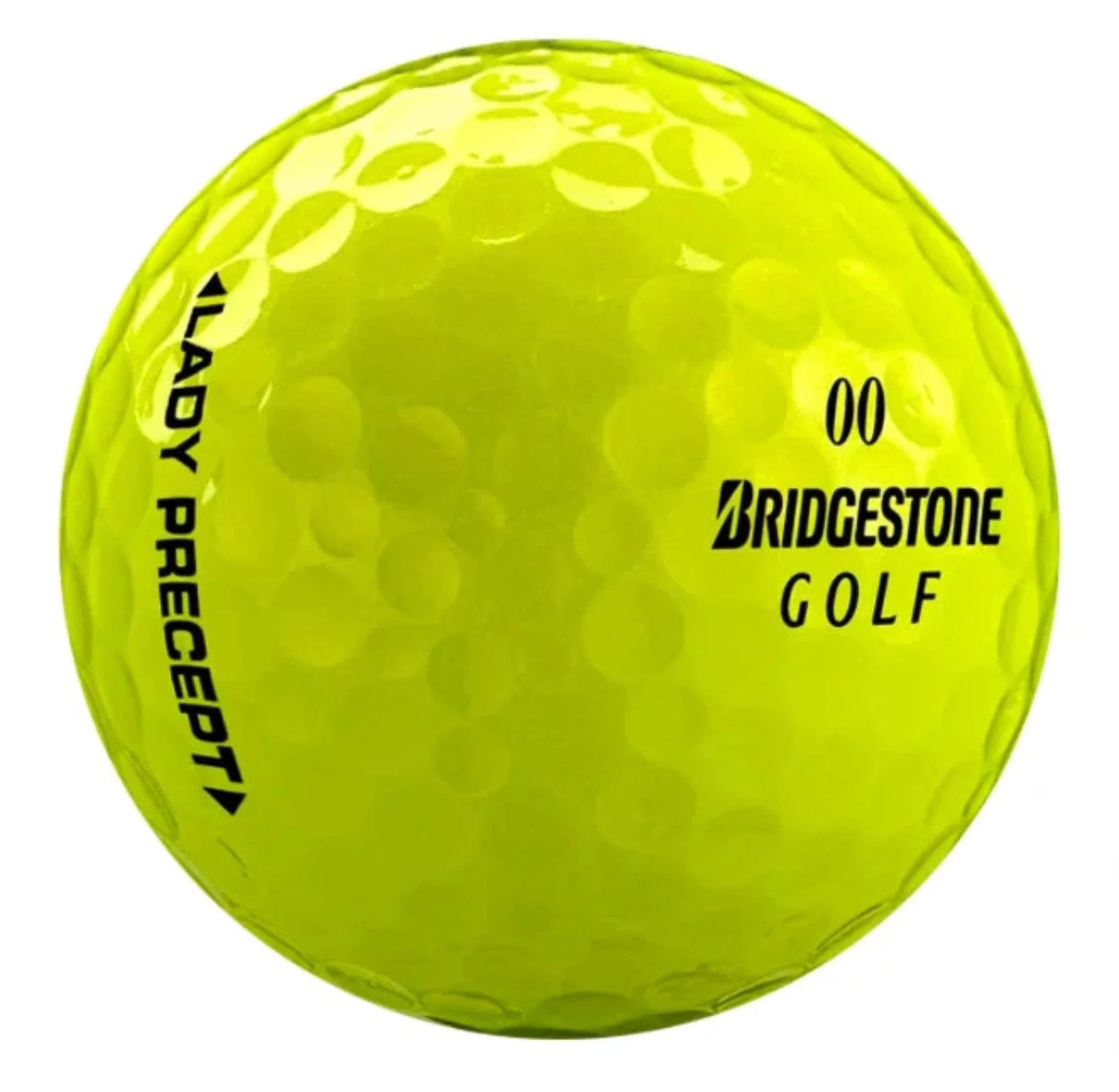 BRIDGESTONE LADY PRECEPT YELLOW BALLS – GolfBallDivers.com