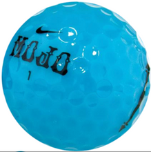 NIKE MOJO BLUE GOLF BALL