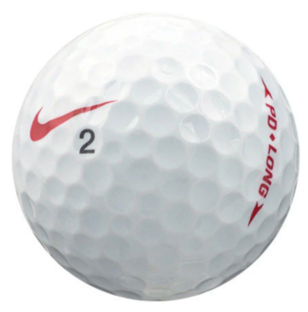 NIKE PD LONG GOLF BALL WHITE