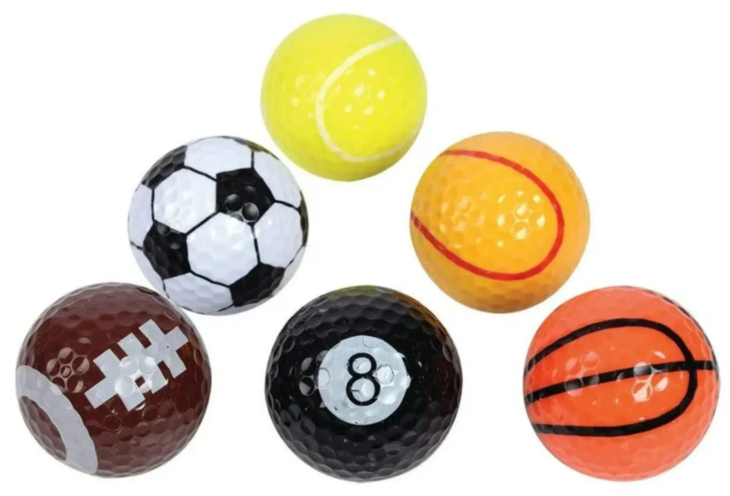NOVELTY MIX GOLF BALL