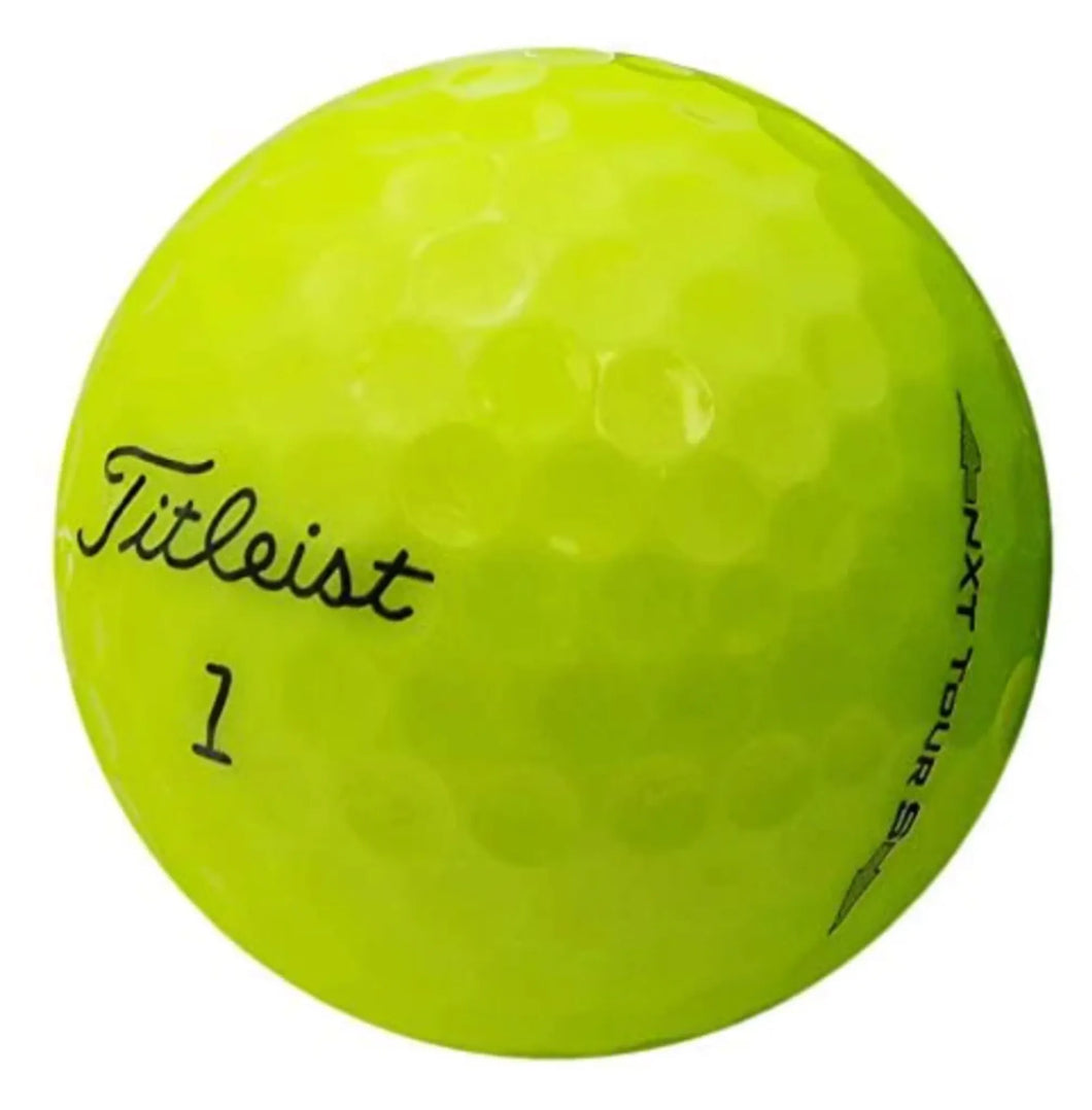 TITLEIST NXT TOUR S YELLOW GOLF BALL