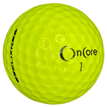 ONCORE YELLOW GOLF BALL