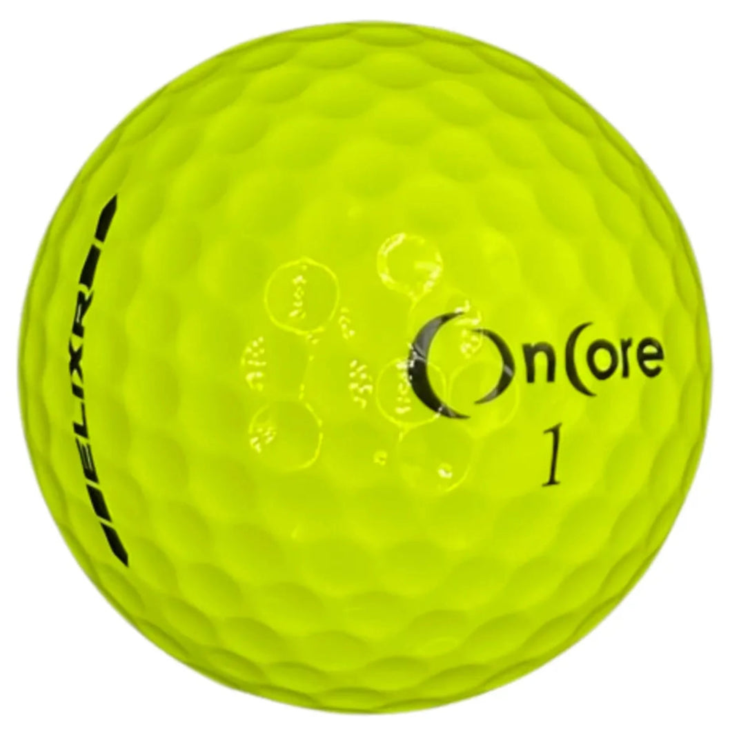 ONCORE YELLOW GOLF BALL 