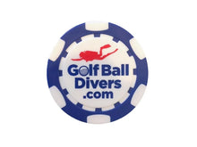 POKER CHIP GOLF BALL MARKER