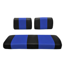 CLUB CAR DS PRE 2000 SEAT COVER BLACK BLUE