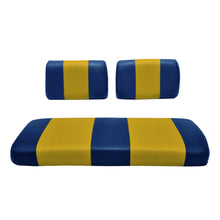 CLUB CAR DS PRE 2000 SEAT COVER BLUE GOLD