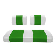 CLUB CAR DS PRE 2000 SEAT COVER WHITE GREEN