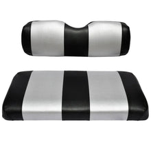 CLUB CAR PRECEDENT SEAT COVER BLACK SILVER