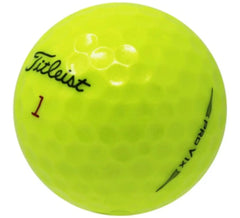 TITLEIST PRO V1X 2020 YELLOW GOLF BALL