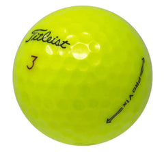TITLEIST PRO V1X 2021 YELLOW GOLF BALL