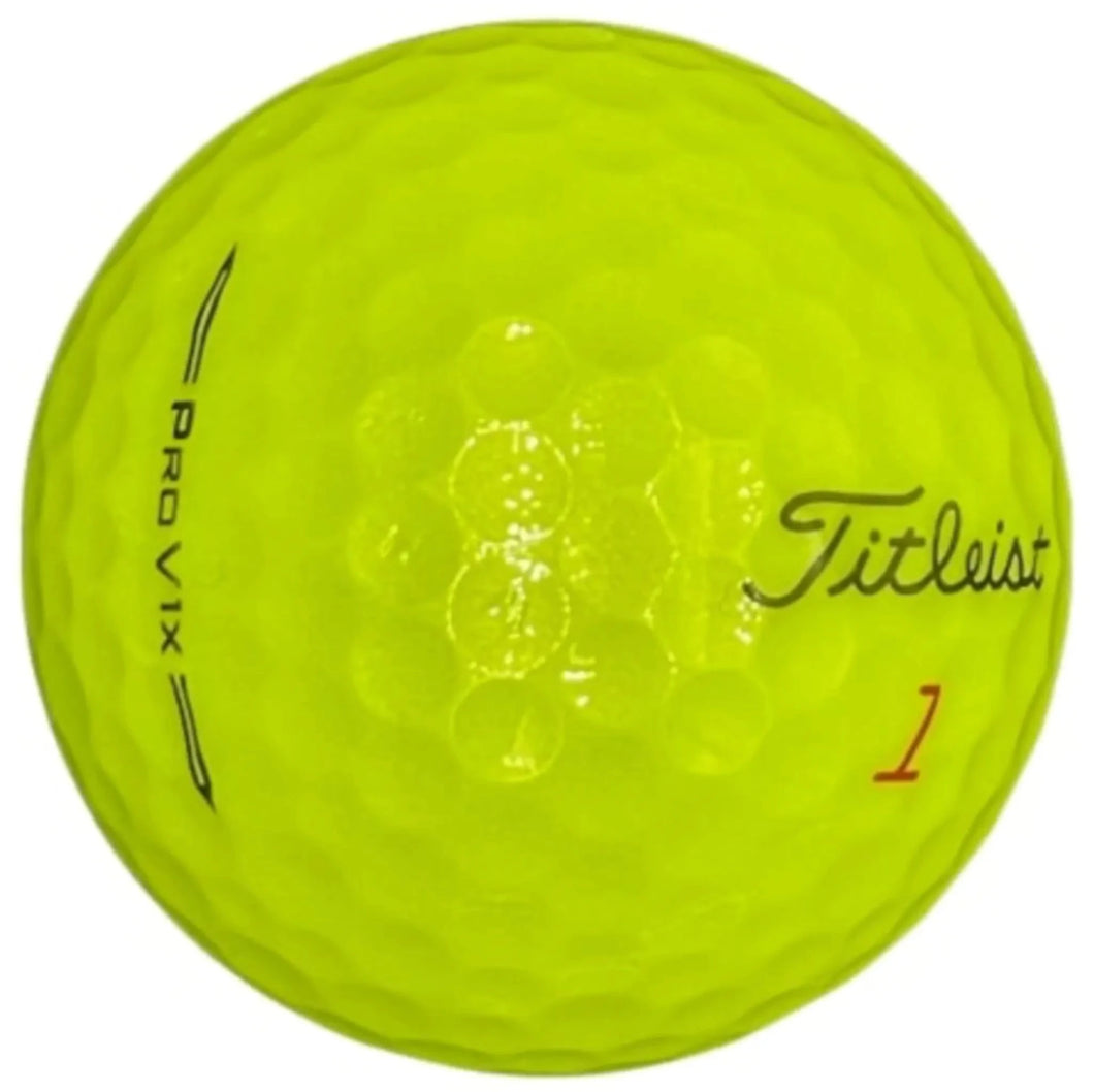 TITLEIST PRO V1X 2023 YELLOW GOLF BALL