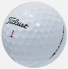 TITLEIST PRO V1X LEFT DASH WHITE GOLF BALL