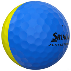 SRIXON Q-STAR TOUR DIVIDE MATTE YELLOW/BLUE