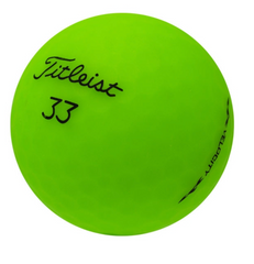 TITLEIST VELOCITY MATTE GREEN