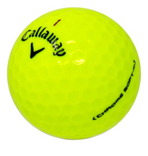 CALLAWAY CHROME SOFT X YELLOW