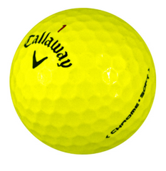 CALLAWAY CHROME SOFT YELLOW