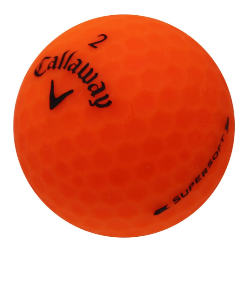 CALLAWAY SUPERSOFT MATTE ORANGE 