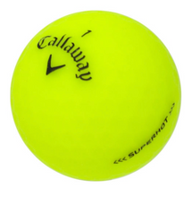 CALLAWAY SUPERHOT MATTE YELLOW