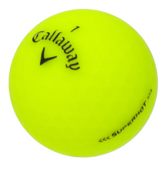 CALLAWAY SUPER HOT MATTE YELLOW