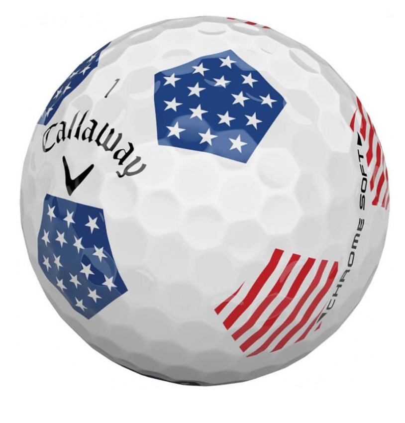CALLAWAY CHROME SOFT TRUVIS STARS AND STRIPES