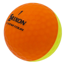 SRIXON Q-STAR TOUR DIVIDE MATTE ORANGE/YELLOW