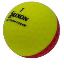 SRIXON Q-STAR TOUR DIVIDE MATTE RED/YELLOW