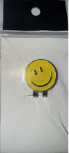 Magnetic Smiley Face Golf Ball Marker and Hat Clip