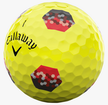 CALLAWAY CHROME SOFT TRUTRACK YELLOW