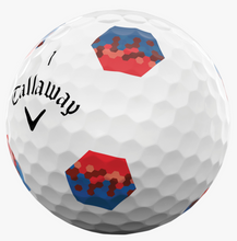 CALLAWAY CHROME SOFT TRUTRACK BLUE/RED