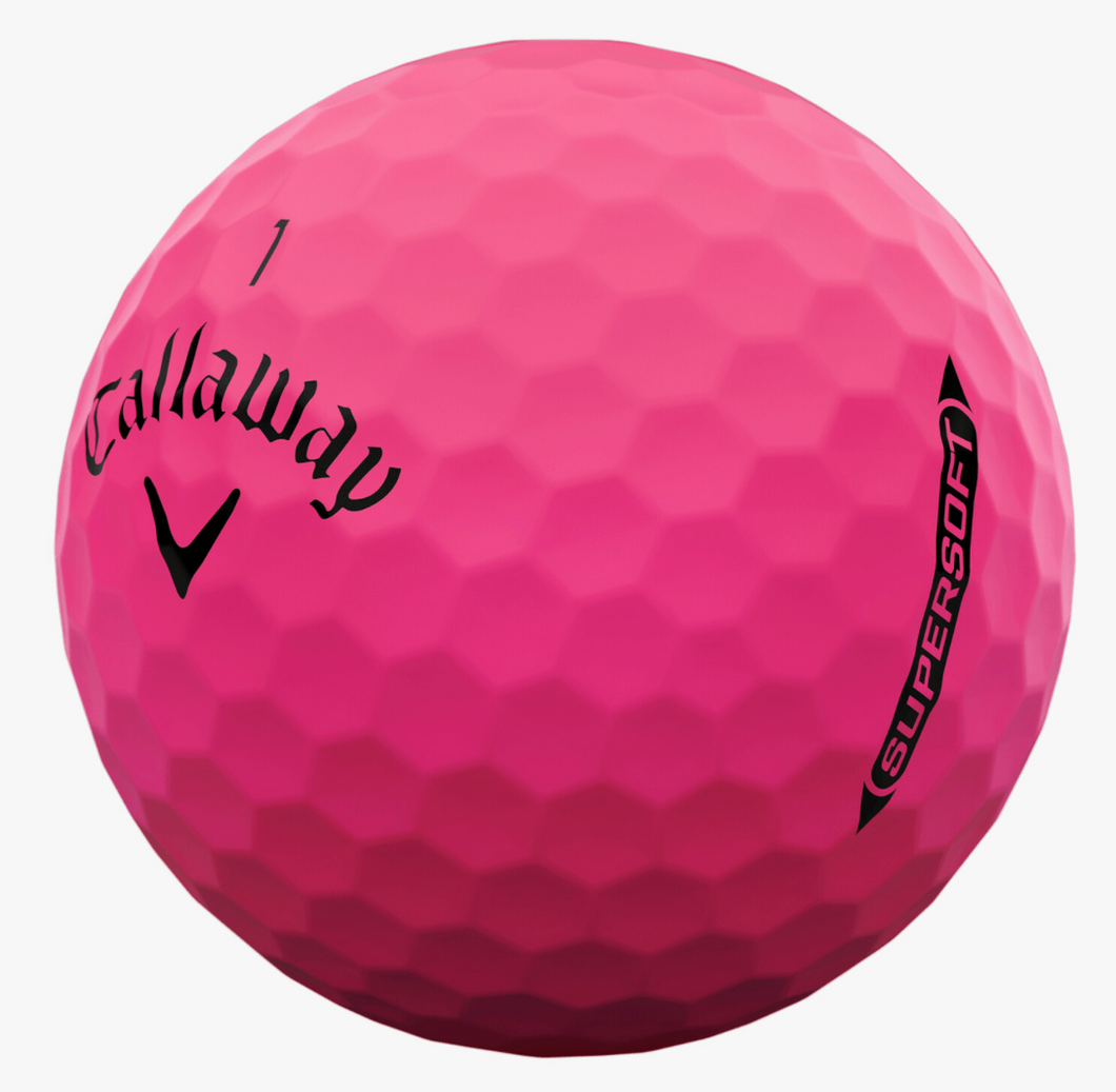CALLAWAY SUPER SOFT MATTE PINK 