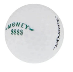 SLAZENGER MONEY WHITE GOLF BALL