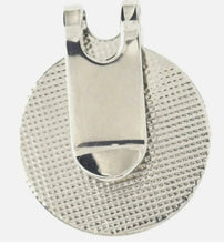 SILVER HAT CLIP PICTURE FOR SMILEY FACE GOLF BALL MARKER