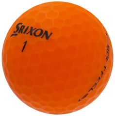 SRIXON SOFTFEEL MATTE ORANGE GOLF BALL