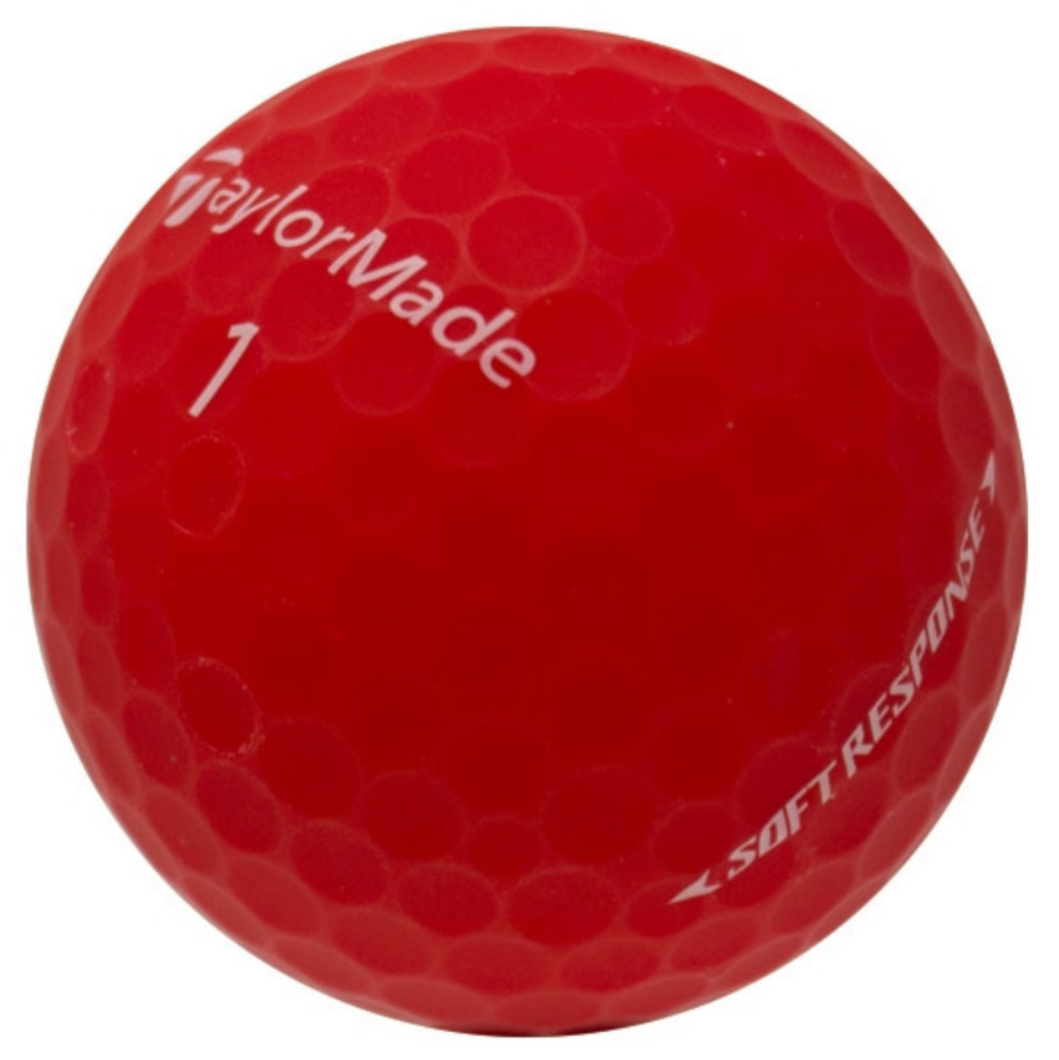 TAYLORMADE SOFT RESPONSE MATTE RED 