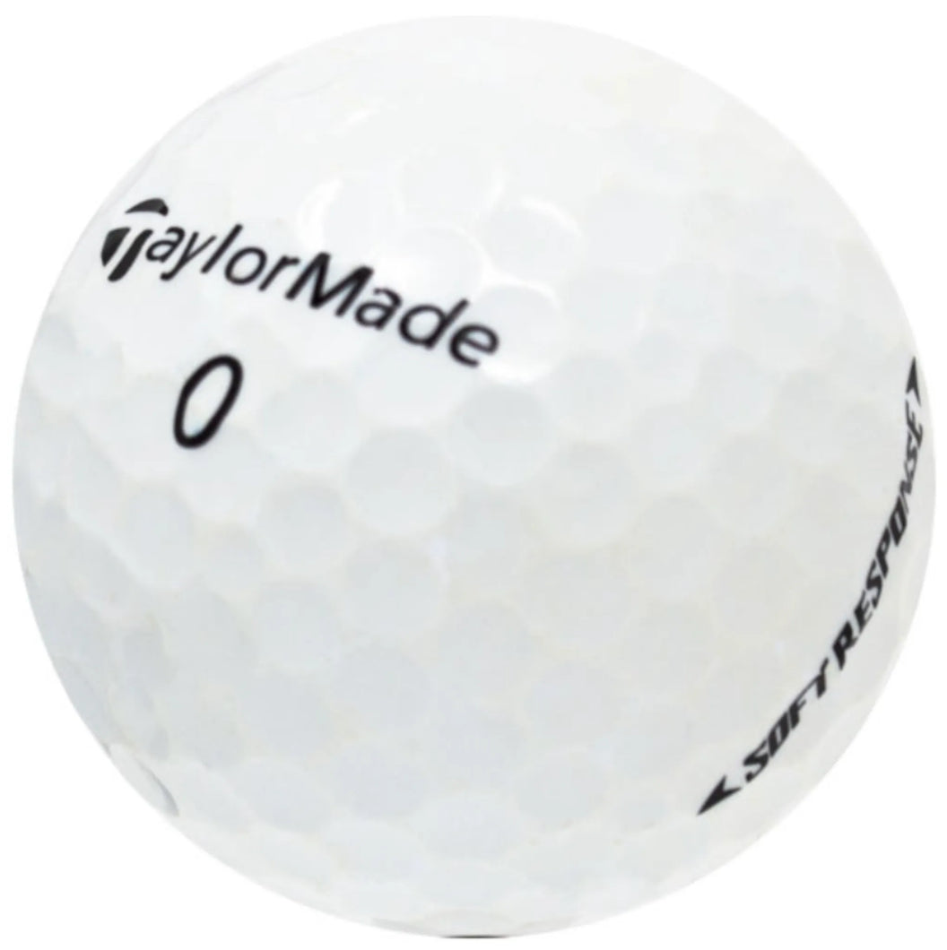 TAYLORMADE SOFT RESPONSE WHITE GOLF BALL 