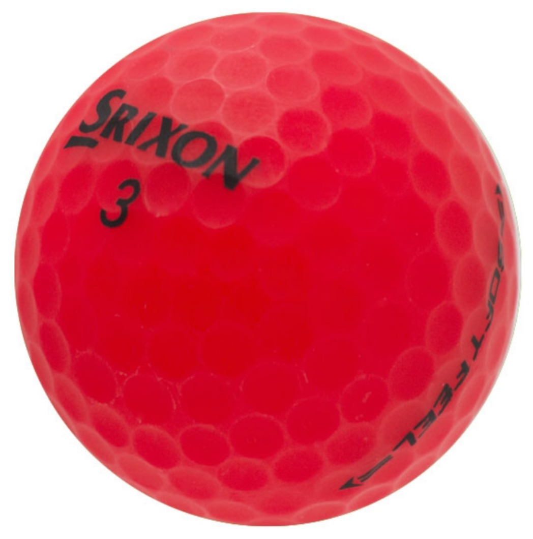 SRIXON SOFTFEEL MATTE RED 