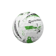 TAYLORMADE SPEEDSOFT INK MIX GREEN GOLF BALL