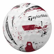 TAYLOR0MADE SPEEDSOFT INK RED  GOLF BALL