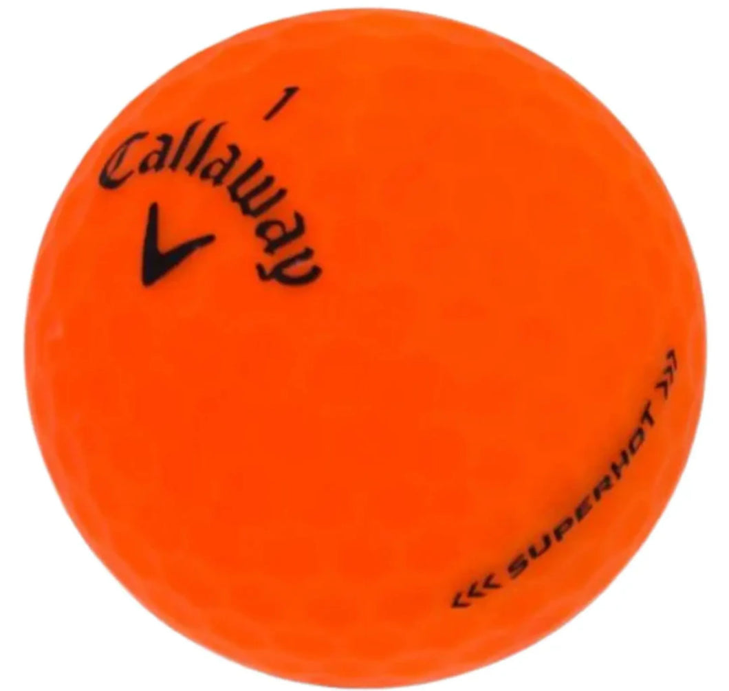 CALLAWAY SUPERHOT MATTE GREEN GOLF BALL 