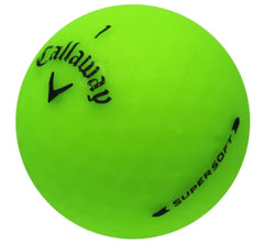 CALLAWAY SUPERSOFT MATTE GREEN GOLF BALL