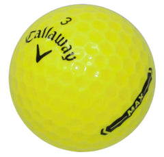CALLAWAY SUPERSOFT MAX YELLOW GOLF BALL