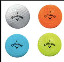 CALLAWAY SUPERSOFT MULTI COLOR GOLF BALL