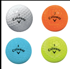 CALLAWAY SUPERSOFT MULTI COLOR GOLF BALL