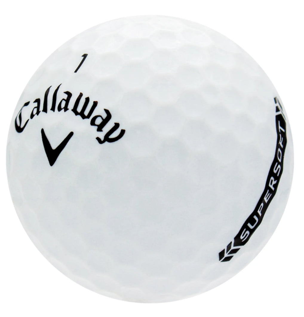 CALLAWAY SUPERSOFT WHITE GOLF BALL 